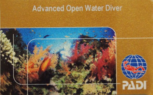  PADI Advanced Open Water Diver