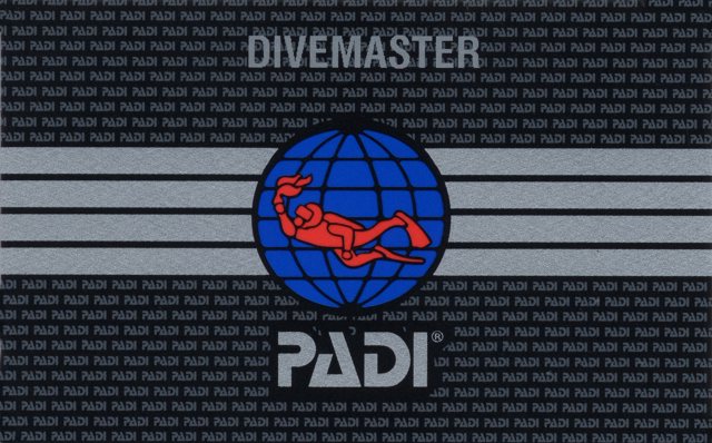  PADI Divemaster