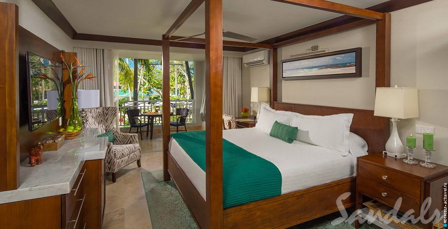  Caribbean Village Deluxe Room   Sandals Barbados