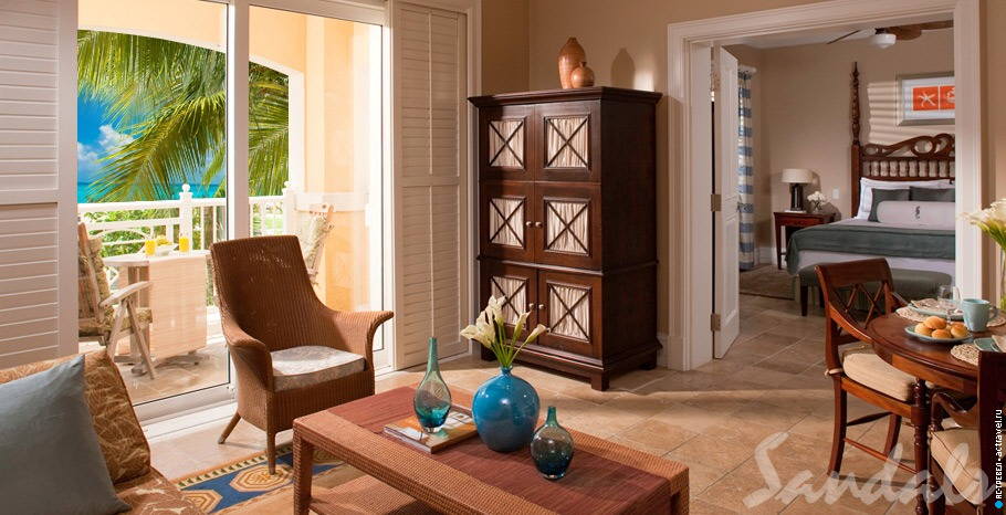  Beach House Oceanview One Bedroom Butler Suite   Sandals Emerald Bay