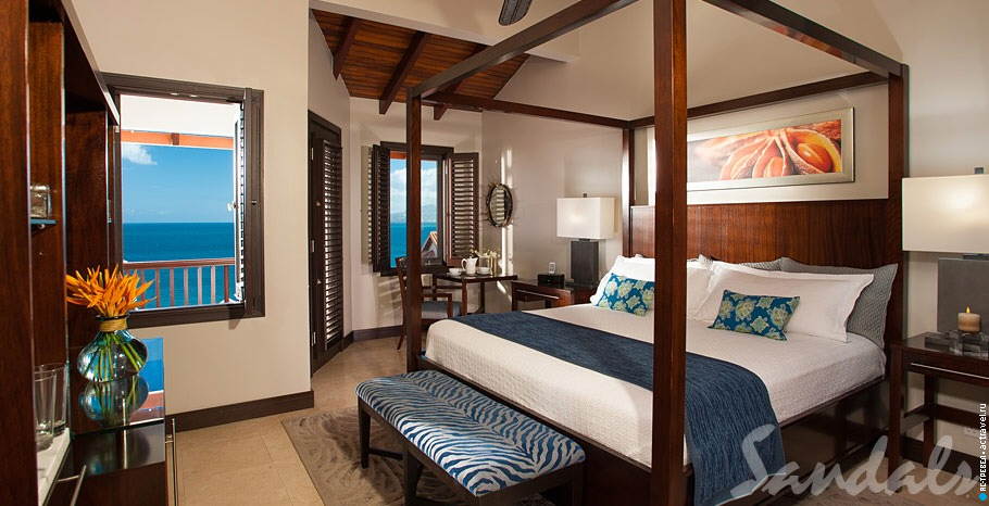  Pink Gin Oceanview Room   Sandals Grenada