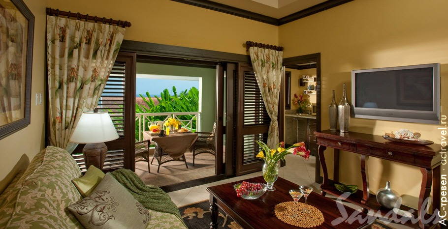  Butler Village Honeymoon Oceanview One Bedroom Poolside Villa Suite   Sandals Ochi