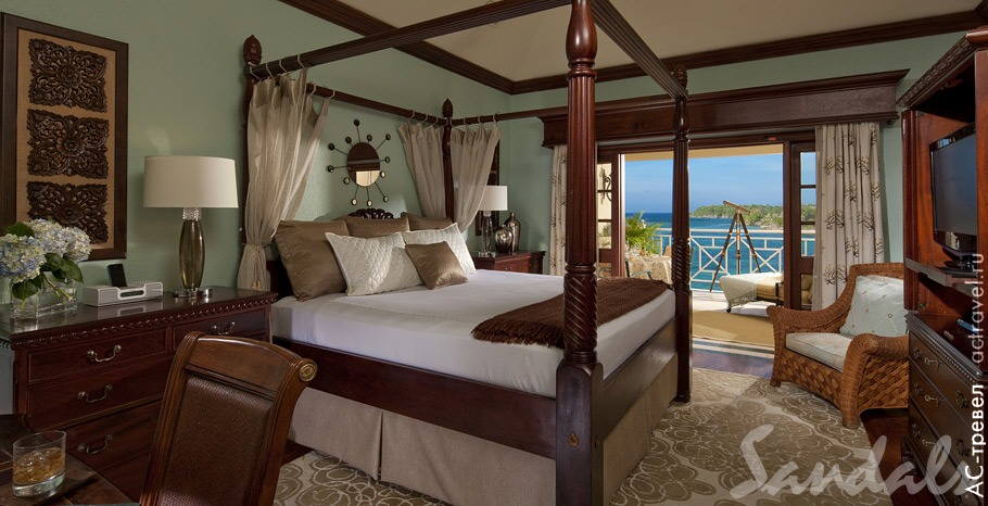  Governor General Oceanfront One Bedroom Butler Suite   Sandals Royal Plantation